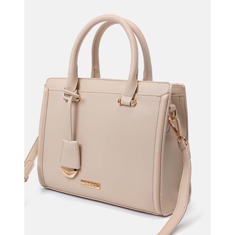 [Mã WABRJU33 giảm 10% tối đa 50k đơn từ 250K] JUNO - Túi Xách Trung Tote Treo Charm Trang Trí - TXT250