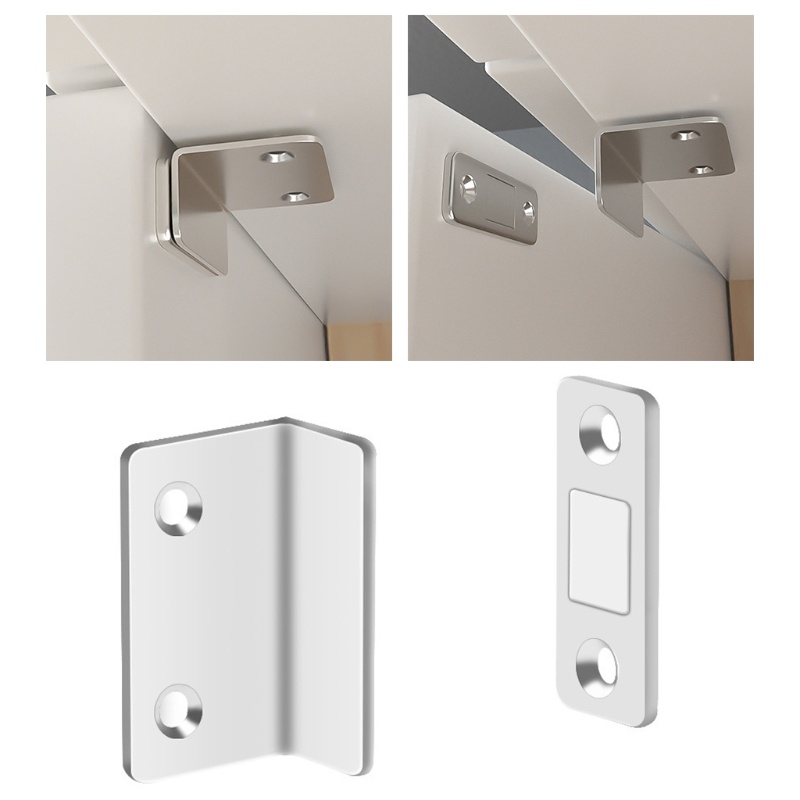 Khóa nam châm hình chữ L cho tủ quần áo tiện lợi