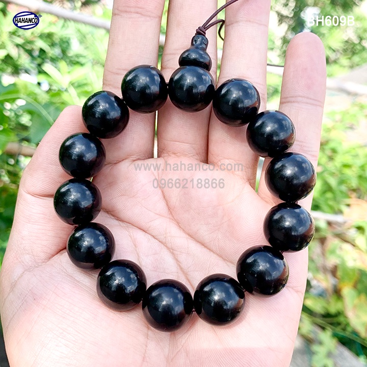 Vòng Tay Sừng Phong Thủy HAHANCO (Đủ Size - Màu) Thịnh Vượng Sinh Tài Lộc - BH609