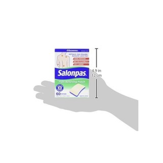 (Hàng Mỹ) Miếng dán salonpas 1 hộp gồm 60 miếng