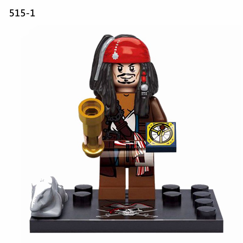Mô Hình Nhân Vật Jack Sparrow Davy Jones Trong Phim Cướp Biển Vùng Caribbean