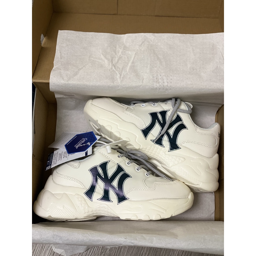⚡️GIÁ SỐC⚡️[Ảnh thật do shop tự chụp 100%] GGiày MLB NY Đen Cao Cấp Tăng Chiều Cao fullbox | BigBuy360 - bigbuy360.vn