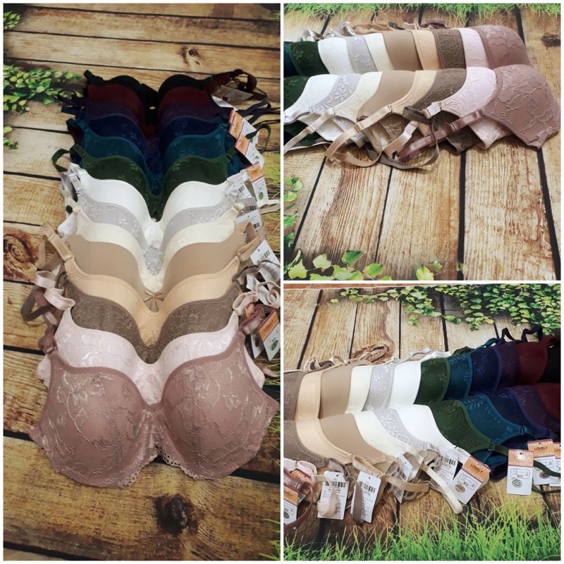 Áo Ngực Lovely 291 Mút Ép Mỏng có gọng nâng đẹp