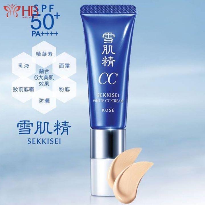 Kem nền trang điểm CC Kose Sekkisei SPF50+/PA++++ Nhật Bản