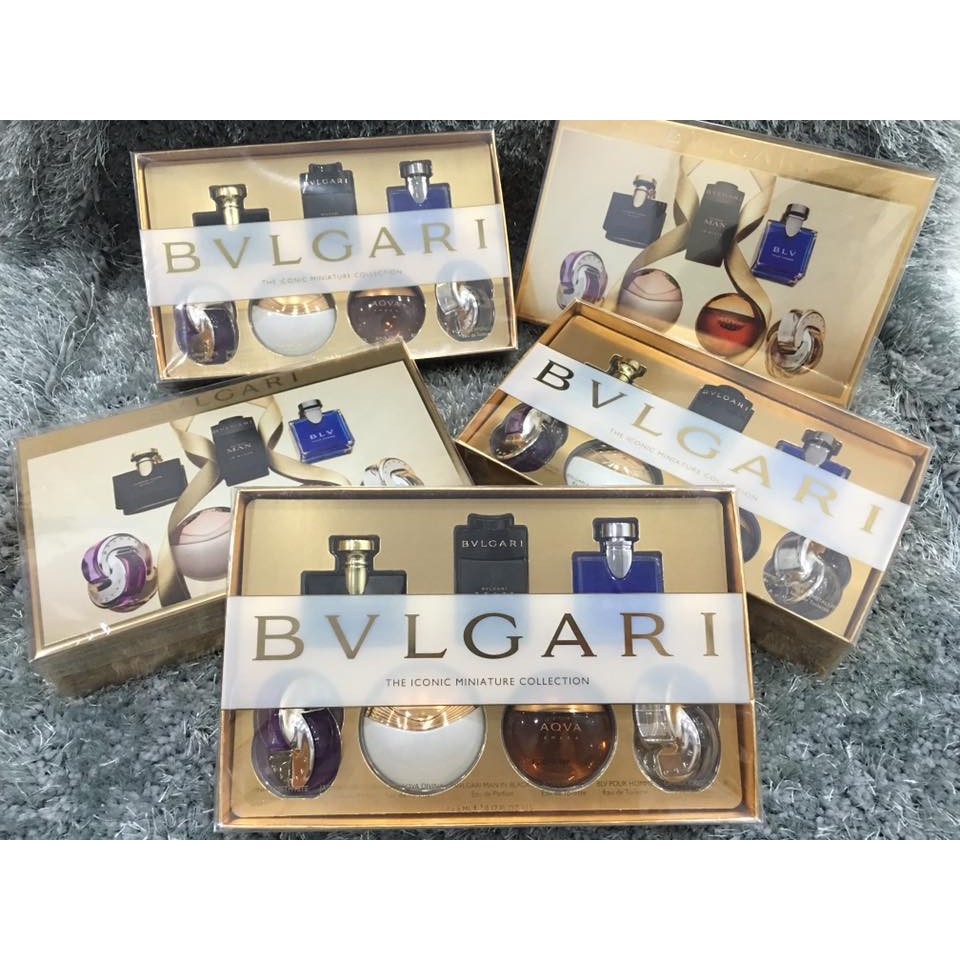 bvlgari iconic miniature collection