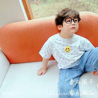[A161] Áo phông mặt cười sz 100-140