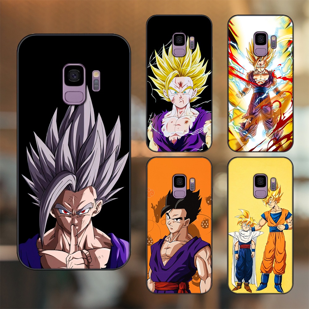 Ốp lưng Samsung S9 viền đen in hình Gohan Dragon Ball
