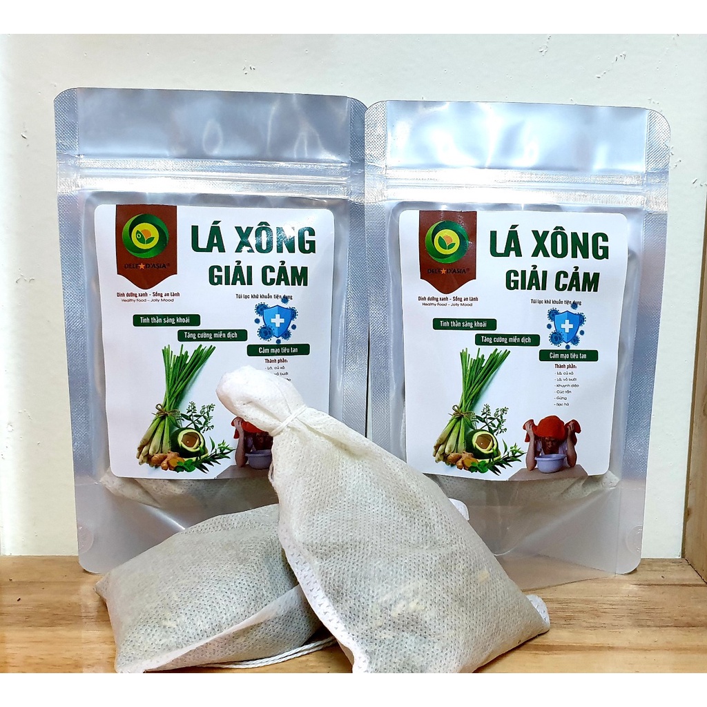 THẢO DƯỢC XÔNG GIẢI CẢM - Tinh thần sảng khoái, Tăng cường miễn dịch, Ngăn ngừa bệnh Co.vid