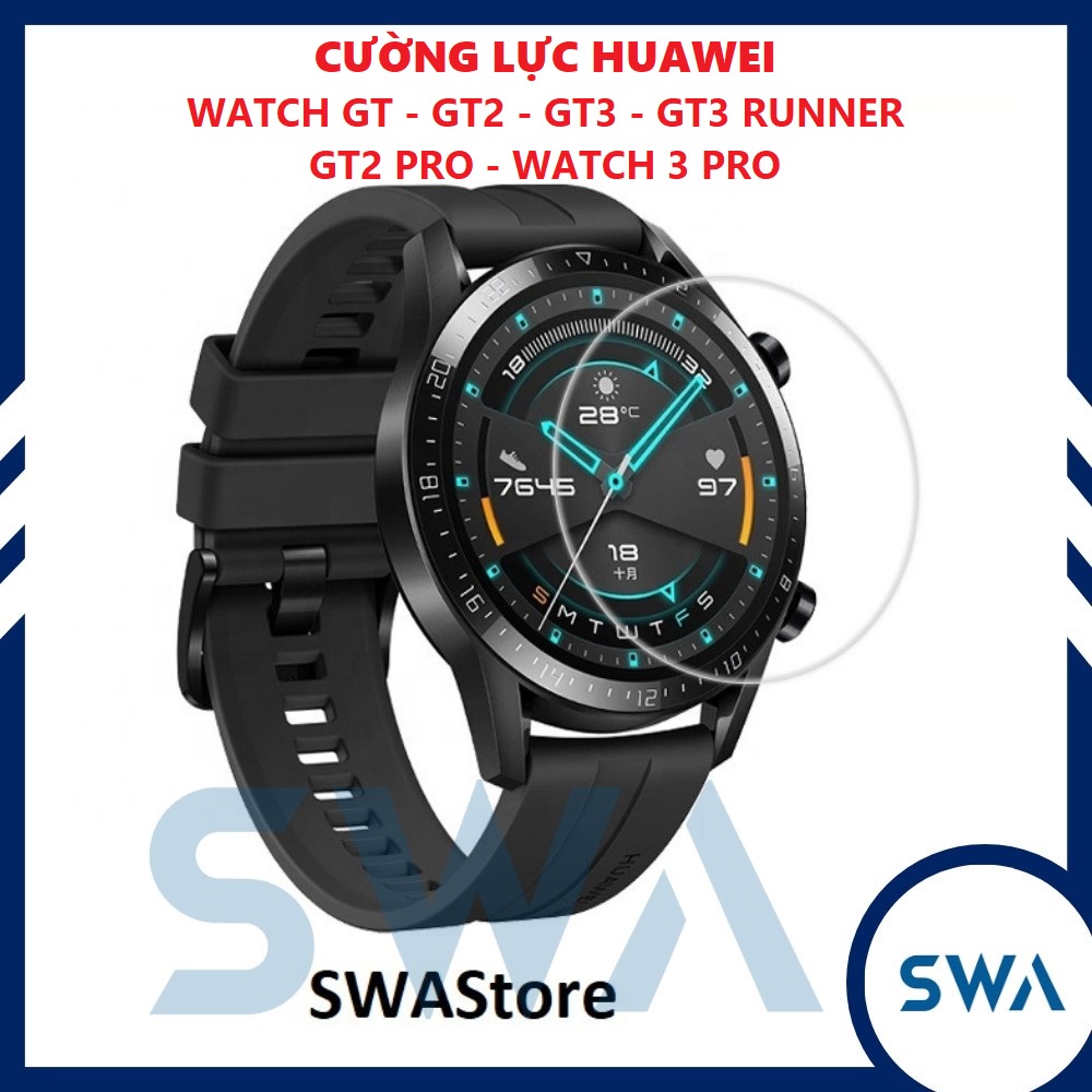 Dán màn hình cường lực đồng hồ Huawei Watch GT GT2 46mm GT3 46mm GT3 Runner GT2Pro Watch3Pro