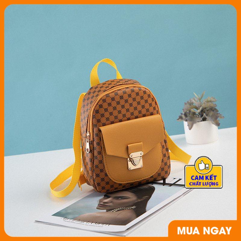 Balo thời trang nữ 💥 Balo nữ da PU nhỏ xinh xắn mềm đẹp trẻ trung kiểu dáng cá tính phong cách Hàn Quốc ST947