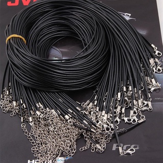 Set 1/5/10 dây da pu đeo cổ 2mm