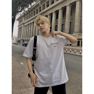 Áo Phông cổ tròn basic Peace out