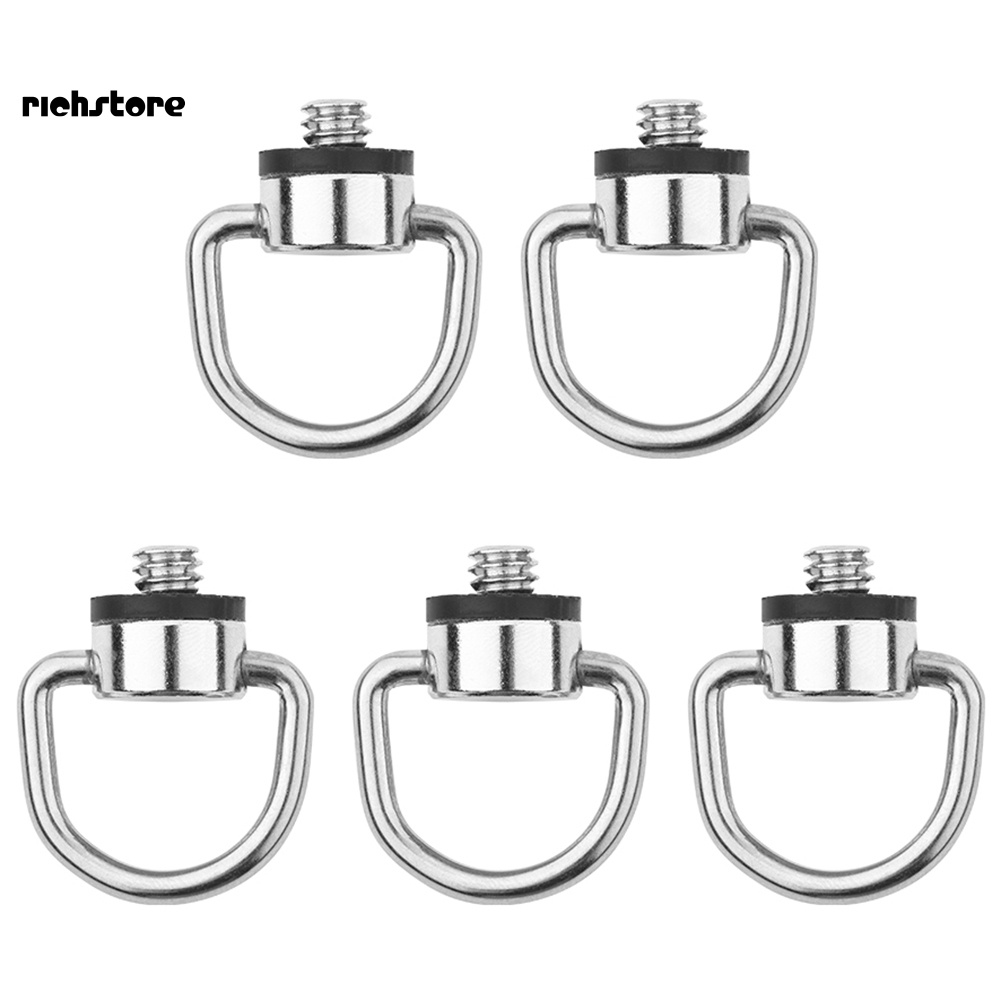 Vít Chữ D 1 / 4inch Bằng Kim Loại Tháo Gỡ Nhanh Cho Giá Đỡ Ba Chân / Máy Ảnh
