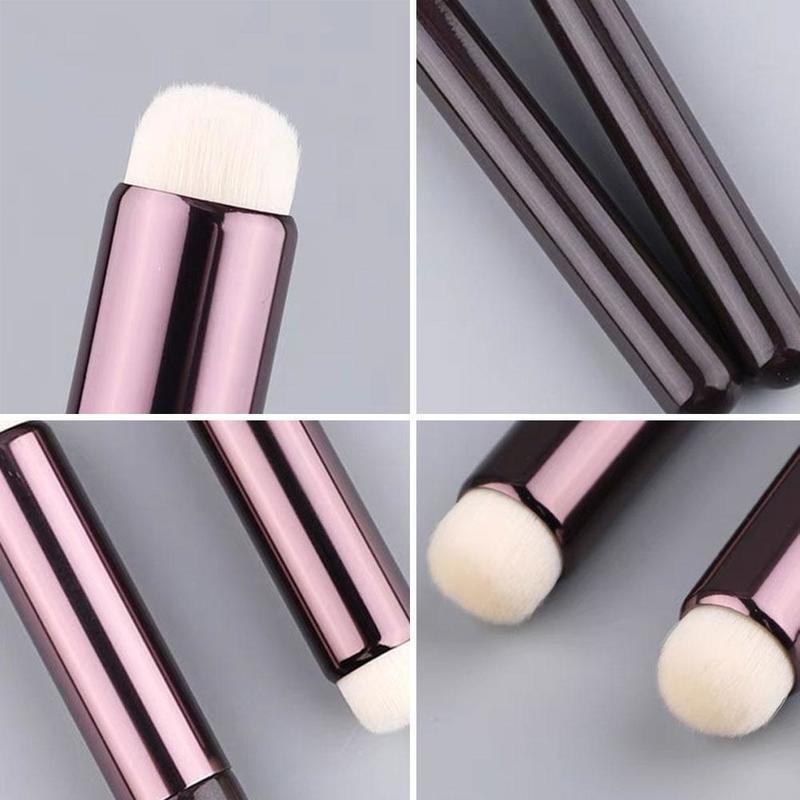 1 Cọ Trang Điểm Tay Cầm Bằng Gỗ Lông Nylon