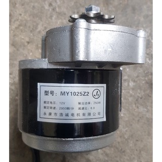 Motor giảm tốc 12v 250w