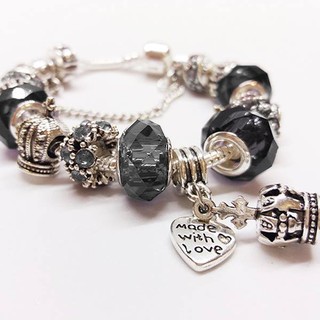Vòng Charm Thần Bóng Tối - Queen Silver