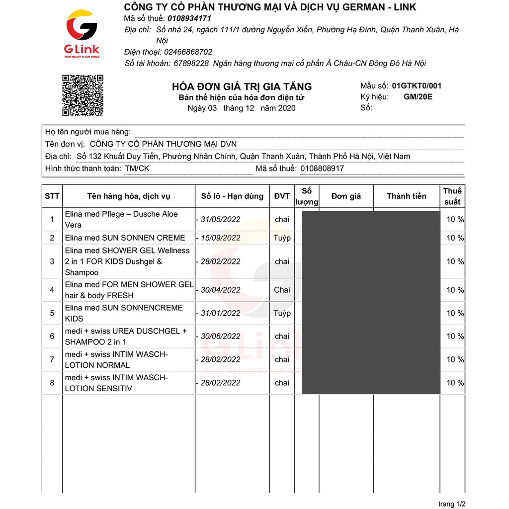 Dầu gội chuẩn Đức HẾT GÀU 100% 2in1 - không mùi hoá chất - [Nhập khẩu Đức, có icheck] - Chai to 300ml