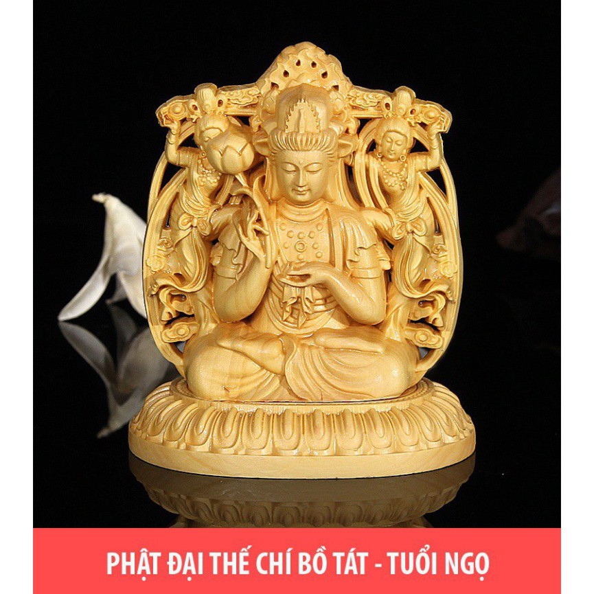 ((SIÊU HOT )) Tượng Phật Đại Thế Chí Bồ Tát - tặng vòng đeo tay Hàng cao cấp hàng từ làng nghề lâu đời