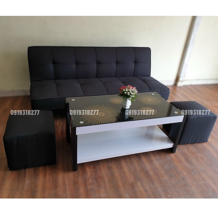 Bộ ghế sofa bed đa năng Gỗ Xanh làm giường ngủ thông minh