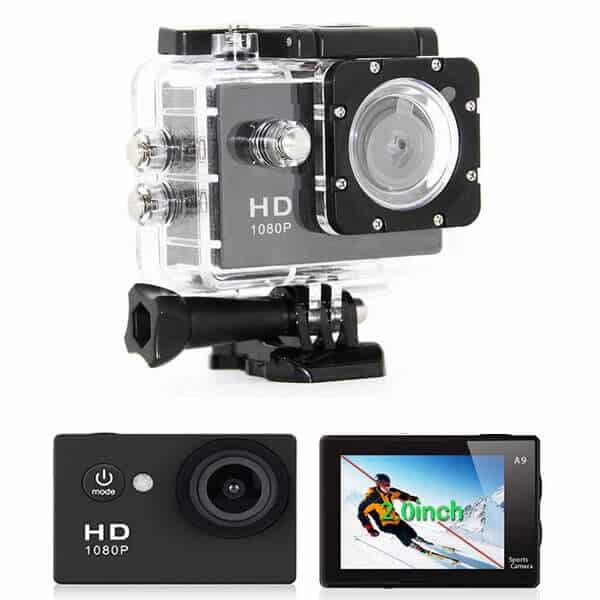Camera Hành Trình Ô Tô Xe Máy SJ4000 Chống Thấm Nước 30m, Zoom 4x Màn Hình LCD