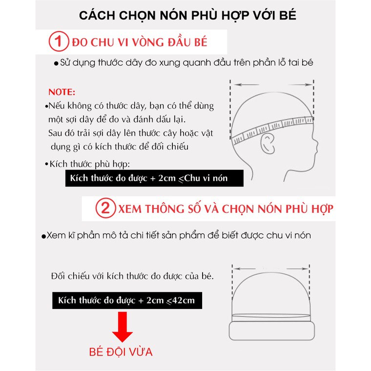 Nón mũ COTTON bé trai bé gái sơ sinh cực đẹp từ 0-6 tháng PocoHome, thiết kế tai thỏ hoạt hình dễ thương phong cách HOT