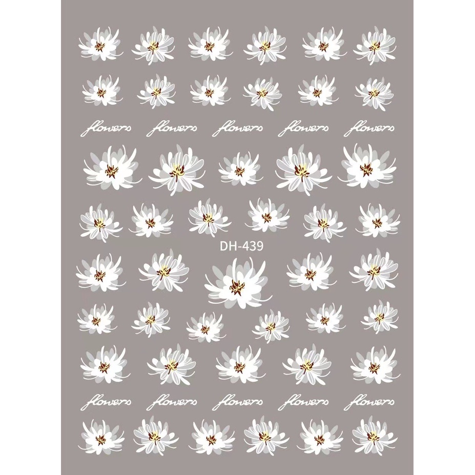 STICKER TRANG TRÍ NAIL NHIỀU MÃ MỚI A