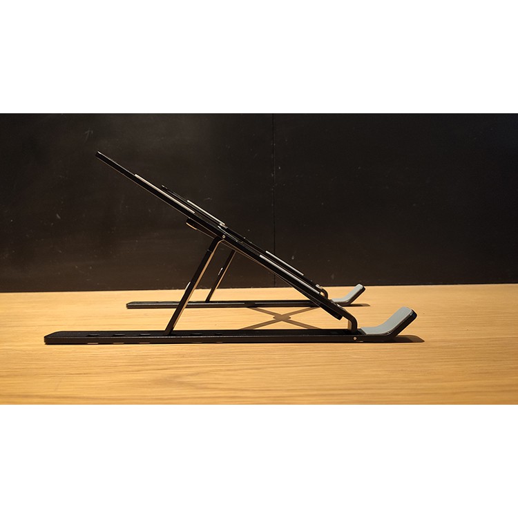 Giá đỡ máy tính xách tay bằng hợp kim nhôm, có thể gập lại, chống rung, thiết kế tản nhiệt cho máy tính laptop | BigBuy360 - bigbuy360.vn