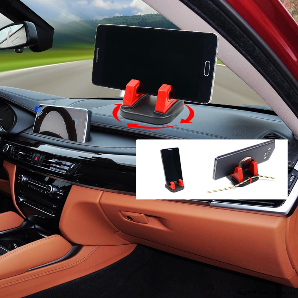 Giá Đỡ Điện Thoại Xoay 360 Độ Gắn Xe Hơi Tiện Dụng