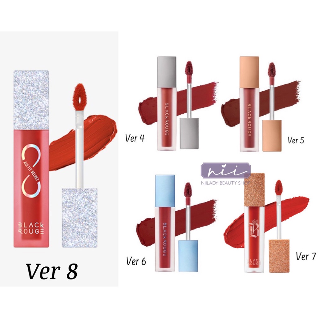 (Ver 4 đến Ver 8) Son Black Rouge Air Fit Velvet Tint