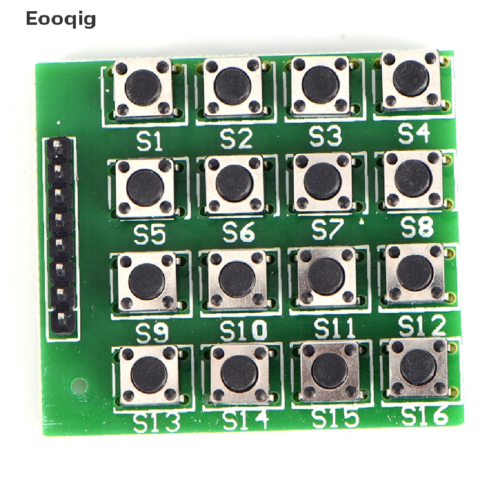 Eooqig 4*4 Matrix Keypad Keyboard Module 16 Botton MCU For Arduino Atmel Stmap VN