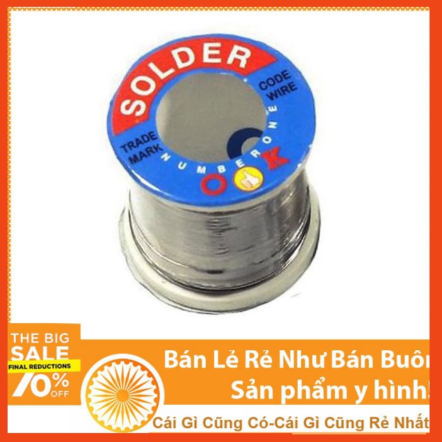 Thiếc Hàn SOLDER-Ok 0.8mm Cuộn To 100g Chất Lượng Cao