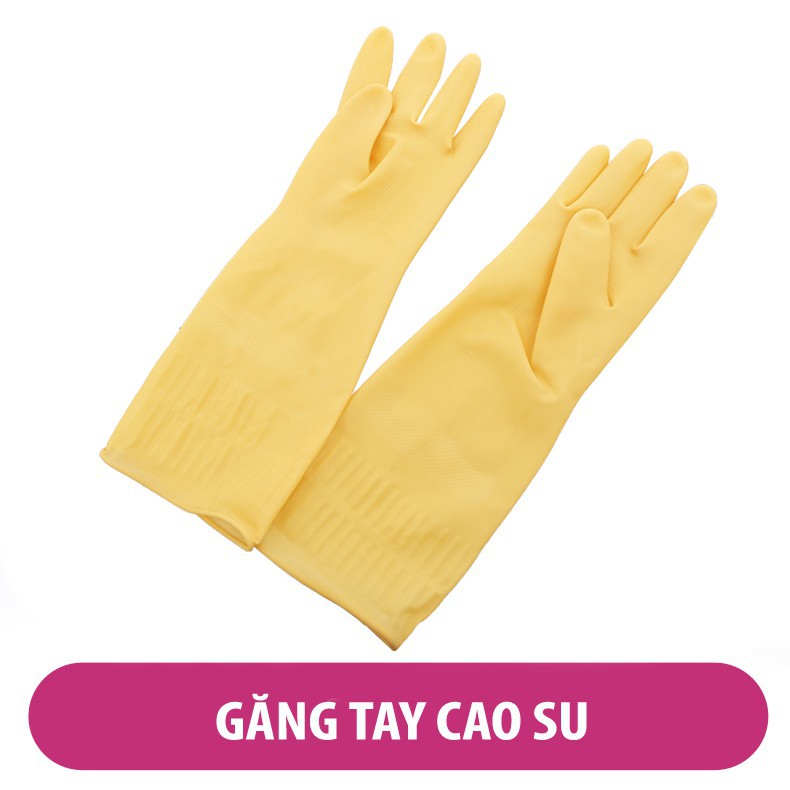 Đôi Găng Tay Cao Su Vệ Sinh Rửa Chén Bát Giá Tốt