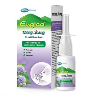 Xịt thảo dược thông mũi eugica 15ml