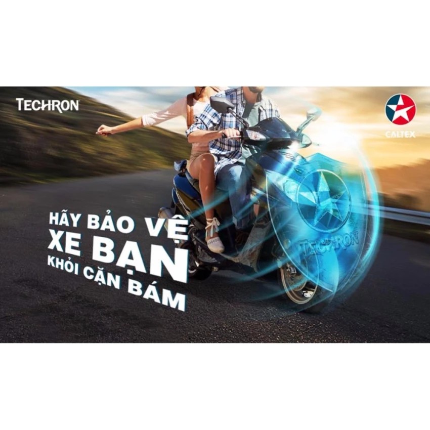 TẨY CẶN CARBON CALTEX TECHRON MOTORCYCLE 75ML