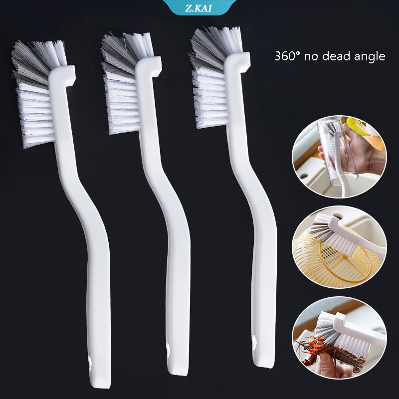 1 Bàn Chải Cán Dài Dùng Vệ Sinh Bình Nước / Máy Tính / Bàn Phím Đa Năng