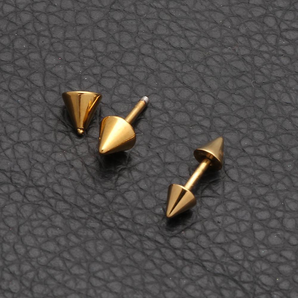 LAY Set 2 Khuyên Tai Đinh Tán Cá Tính