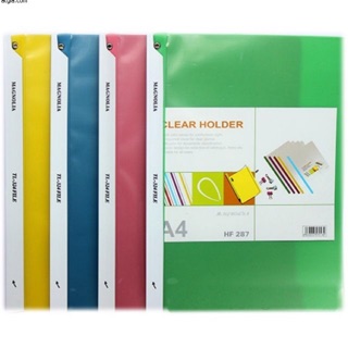Kẹp file, nẹp lá A4 nhiều màu sắc