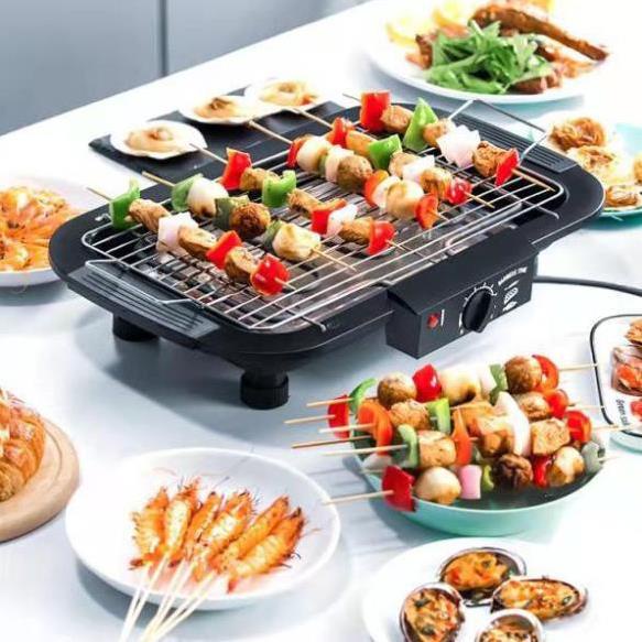 Bếp Nướng Điện Không Khói BBQ 2000W BY1909- Hàng loại 1, thích hợp cho gia đình, tiện lợi !