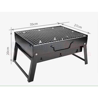 Bếp nướng than hoa vuông cao cấp