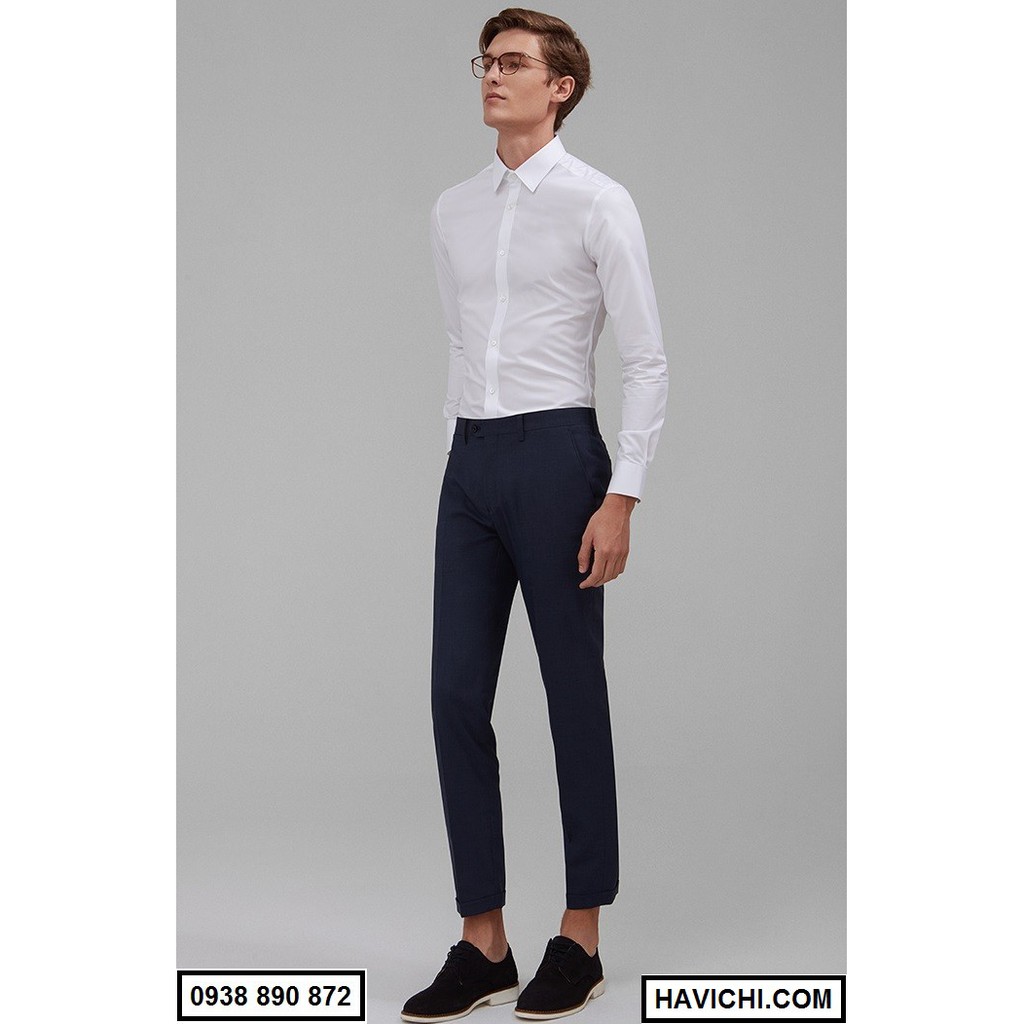 Áo sơ mi nam trắng 💚𝗙𝗥𝗘𝗘𝗦𝗛𝗜𝗣💚 - Sơ mi nam trắng dài tay phong cách không nhăn, thoáng mát, mềm mịn. | BigBuy360 - bigbuy360.vn