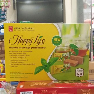 Lương Khô Cao Cấp Happy Life hộp 420g