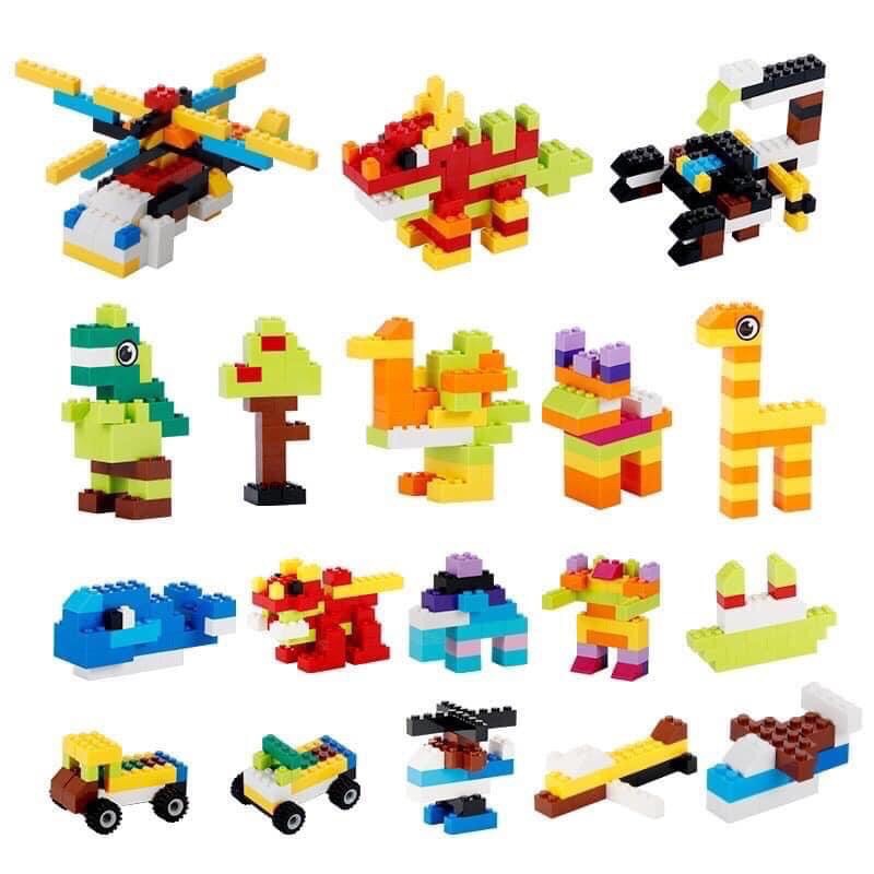 Lego 1000 miếng ghép - hộp lego 1000 chi tiết