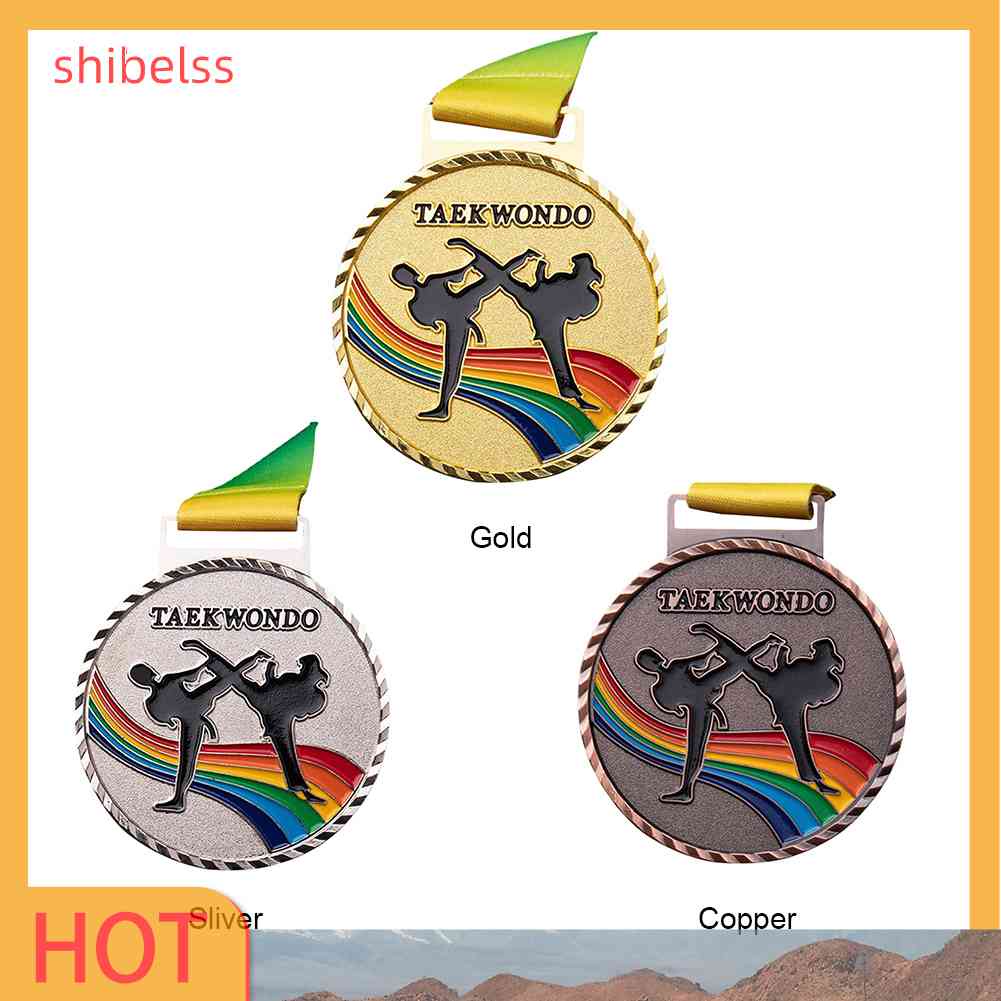 Shibe Phần Thưởng Huy Chương Câu Cá / Taekwondo Bằng Đồng Màu Vàng / Bạc