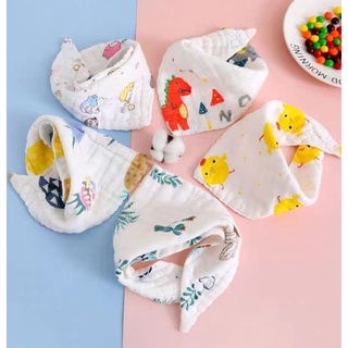 All_forkids:khăn quàng cổ cho bé (8 lớp xô), khăn xô tam giác,đồ dùng cho bé từ sơ sinh.