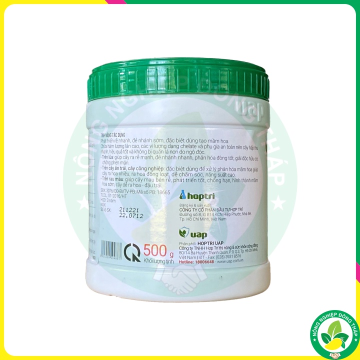 Phân Bón Lá NPK-vi lượng HOPTRI HK NPK 10-55-10+TE – Tạo mầm – Ra hoa tốt