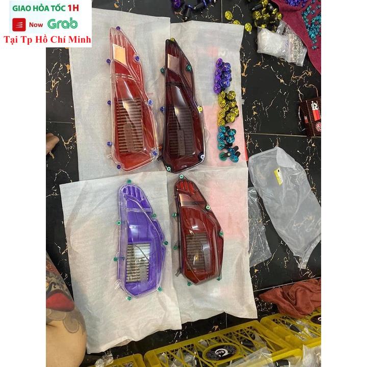 Combo Ốp Bầu Lọc Gió Màu Trong Suốt Zhi.pat Cho Vision 2014 - 2019 Và 8 Ốc Gr5