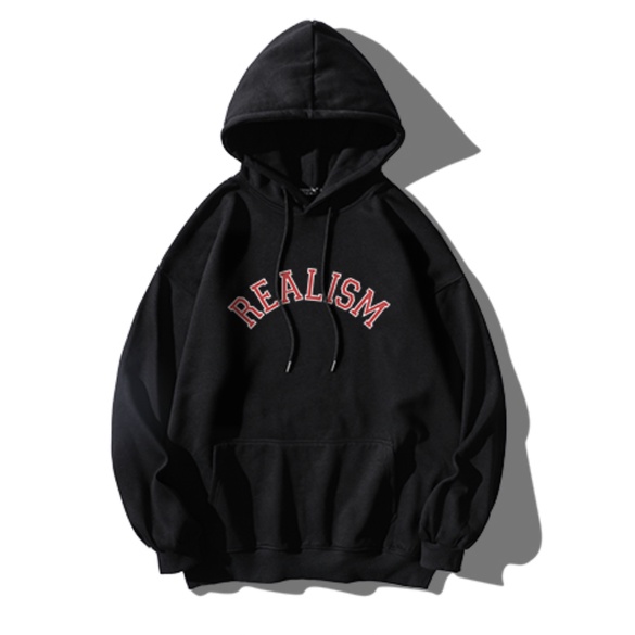 Áo Hoodie REALISM ZANG Phối Mũ Trùm Đầu Phong Cách , Nỉ Ngoại Siêu Dày Mịn 2 Lớp Ấm Áp Trẻ Trung Năng Động Mã GAREM 2022