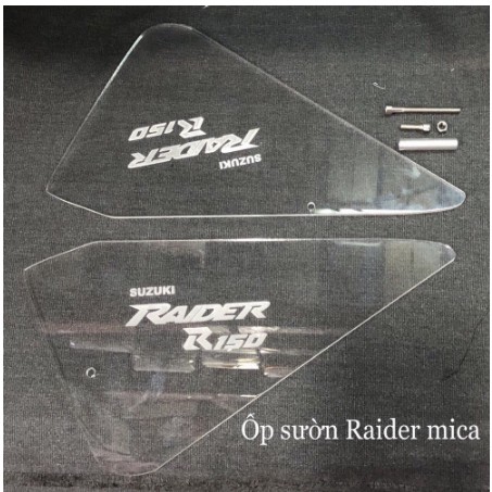 [HOT] Ốp Sườn trong suốt trang trí độc đáo cho xe RAIDER ,SATRIA