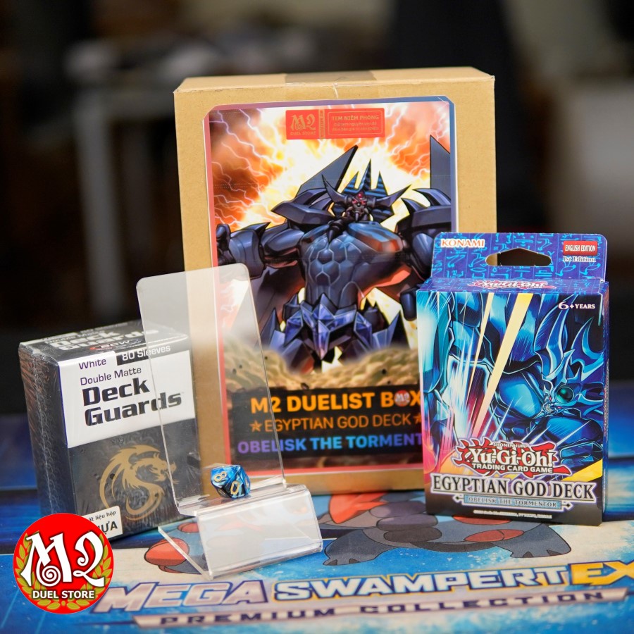 Hộp thẻ bài Yugioh M2 DUELIST BOX - EGYPTIAN GOD DECK: Obelisk The Tormentor