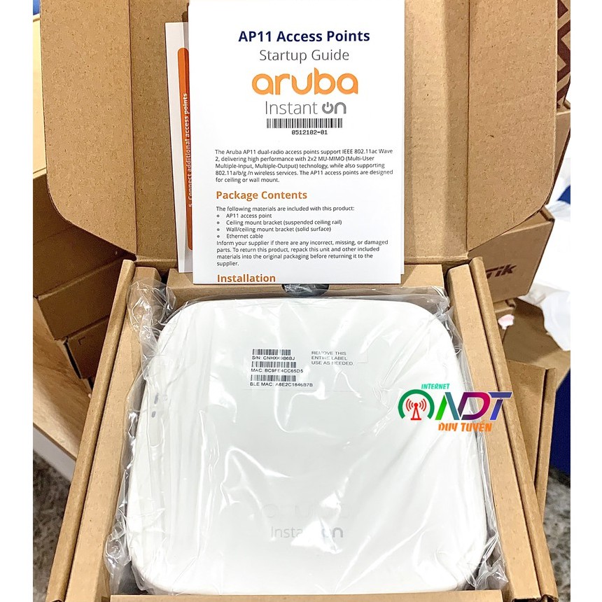 🍁 Bộ Phát Wifi Aruba 🆕 Instant ON AP11(RW) AP303 - NEW | BigBuy360 - bigbuy360.vn